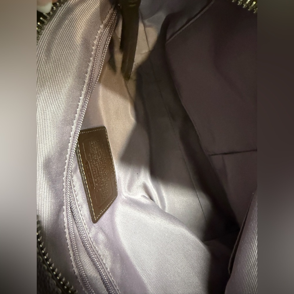 Coach Brown Leather Bag - Picture 3 of 7